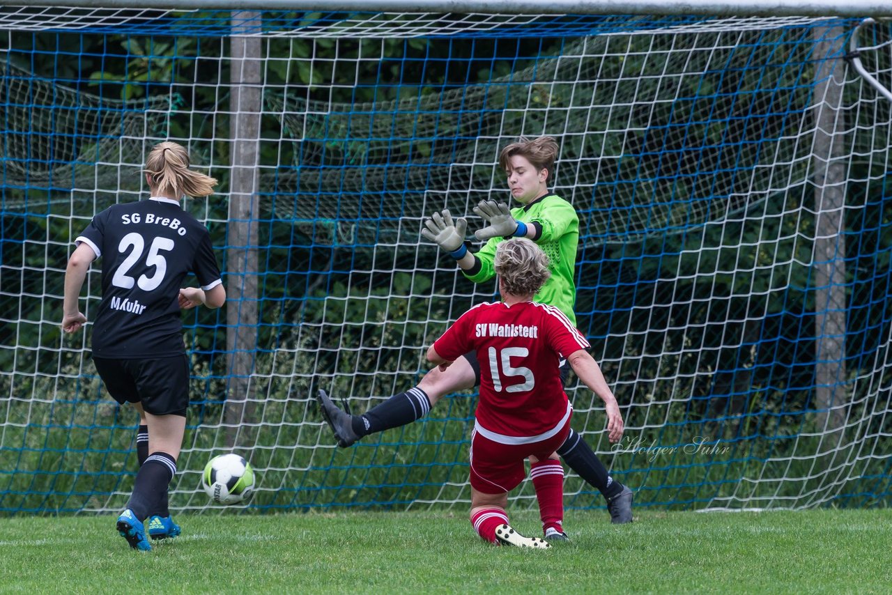 Bild 158 - Aufstiegsspiel SG Borgstedt/Brekendorf - SV Wahlstedt : Ergebnis: 1:4